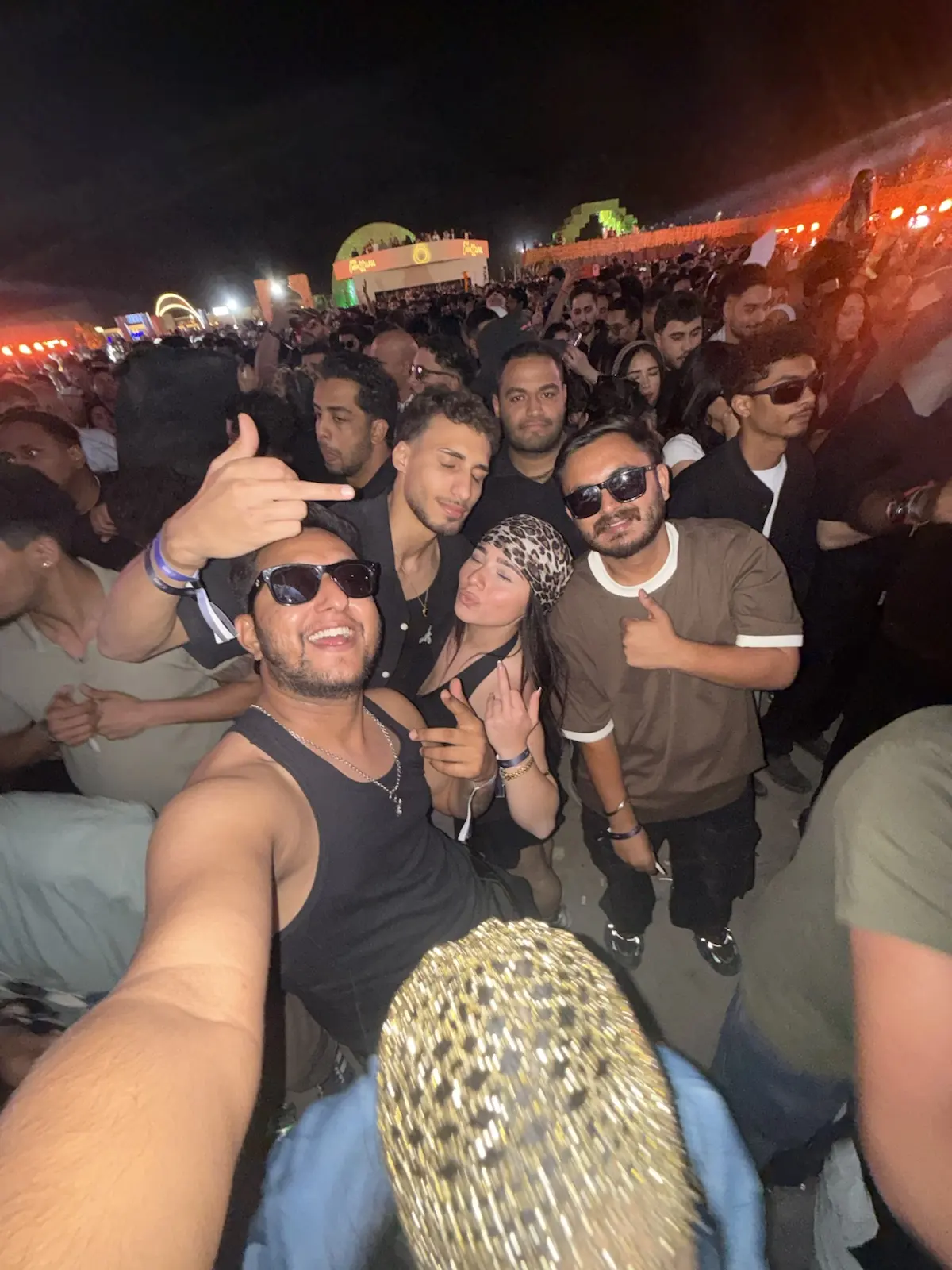 Group moment from a past Egypt event